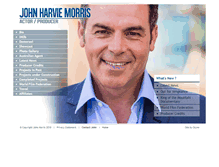 Tablet Screenshot of johnharviemorris.com